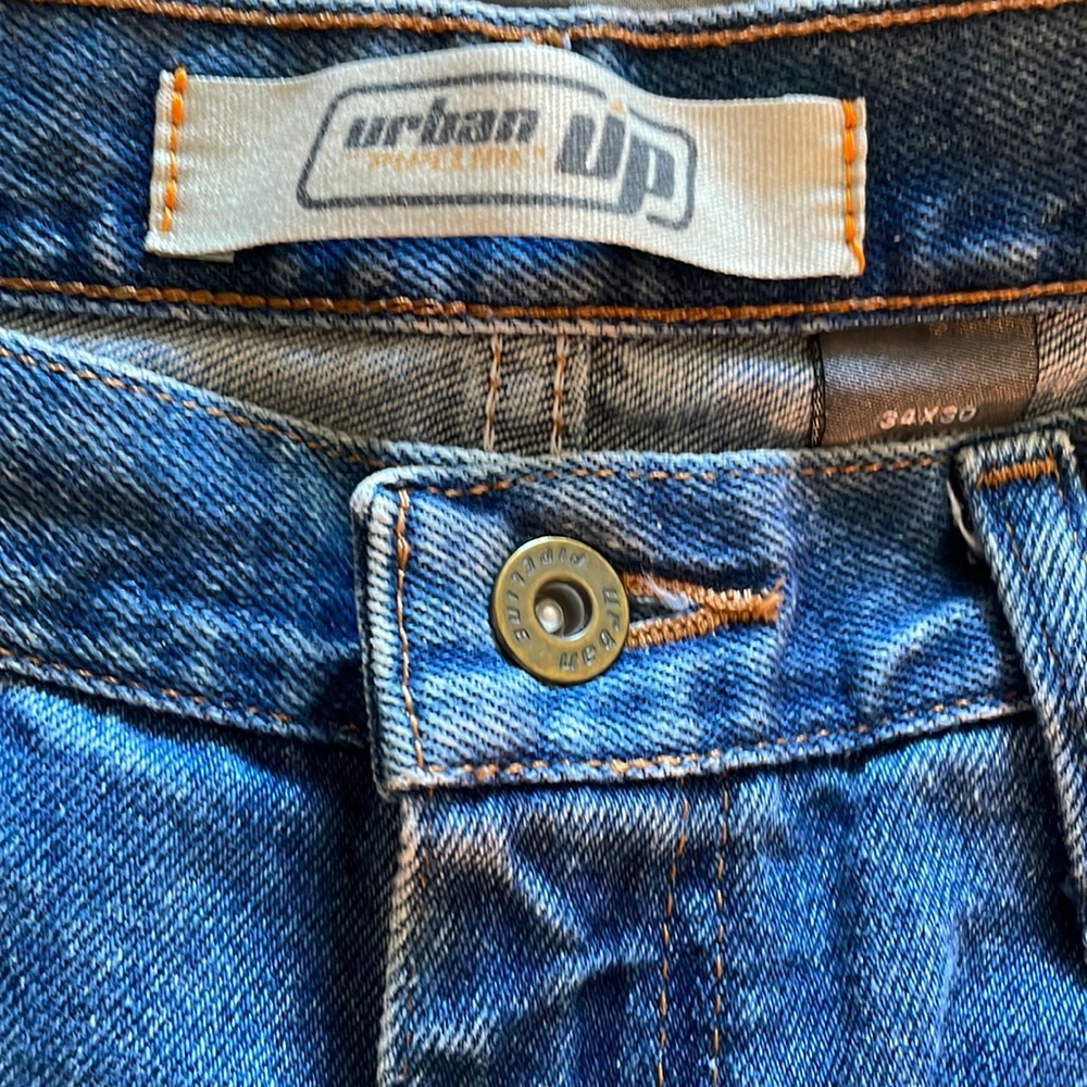 Old School Urban Pipeline Relaxed Fit Mens Jeans